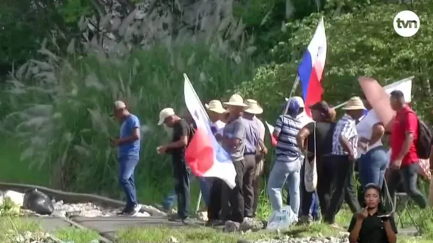 Cierran la vía en los 4 Altos de Colón