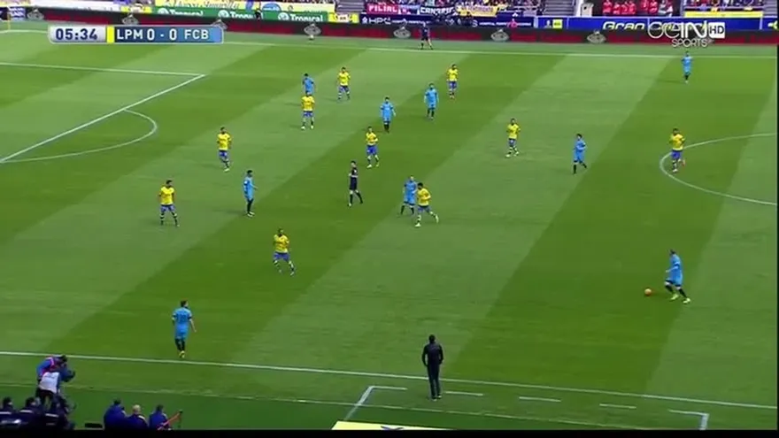 Barcelona ganó 2-1 a Las Palmas