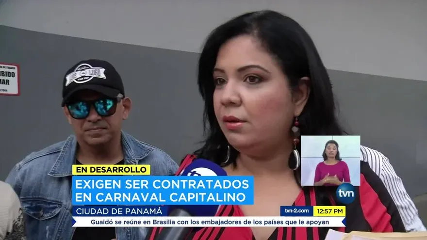 Músicos protestan por contratación en el carnaval capitalino