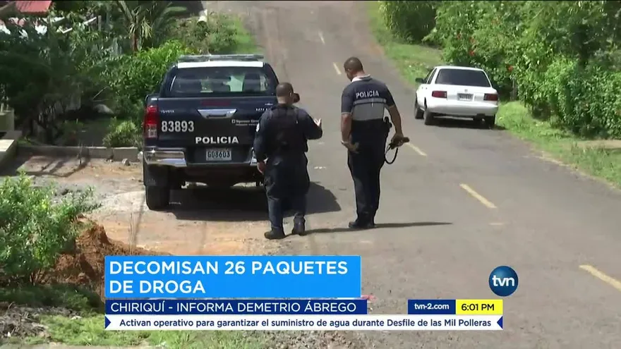 Decomisan droga y arma en Chiriquí