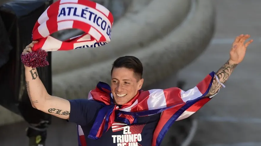 Así celebro el Atlético Madrid su campeonato de la Europa League