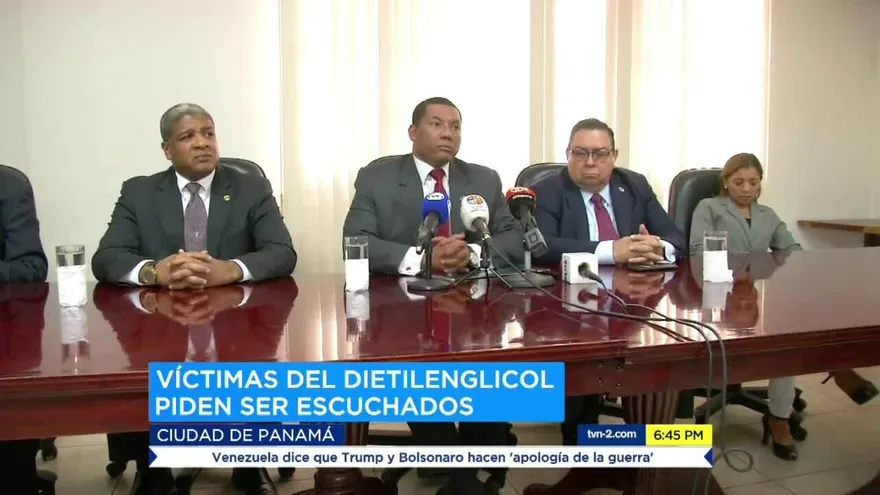 Víctimas por envenenamiento masivo piden conversatorio presidencial sobre el tema
