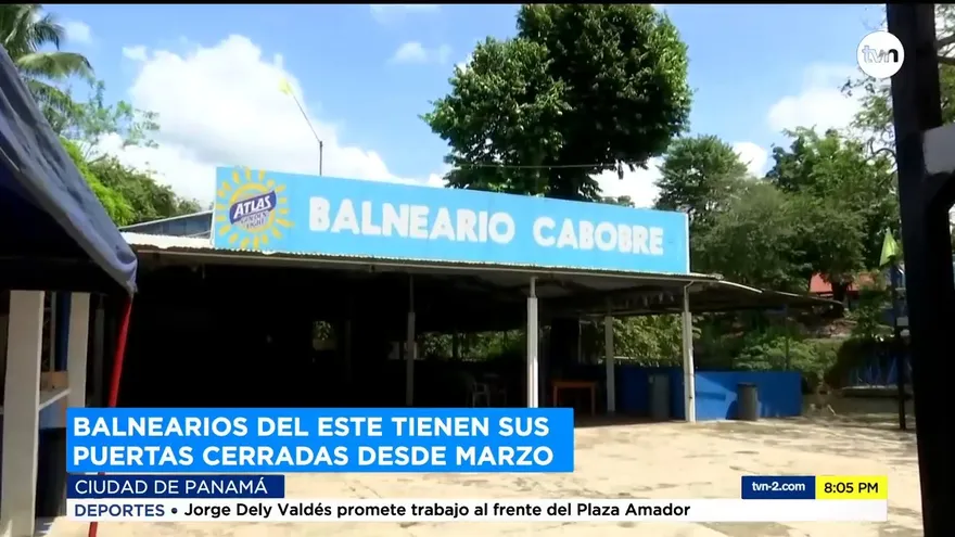Balnearios de Panamá Este tienen sus puertas cerradas desde marzo