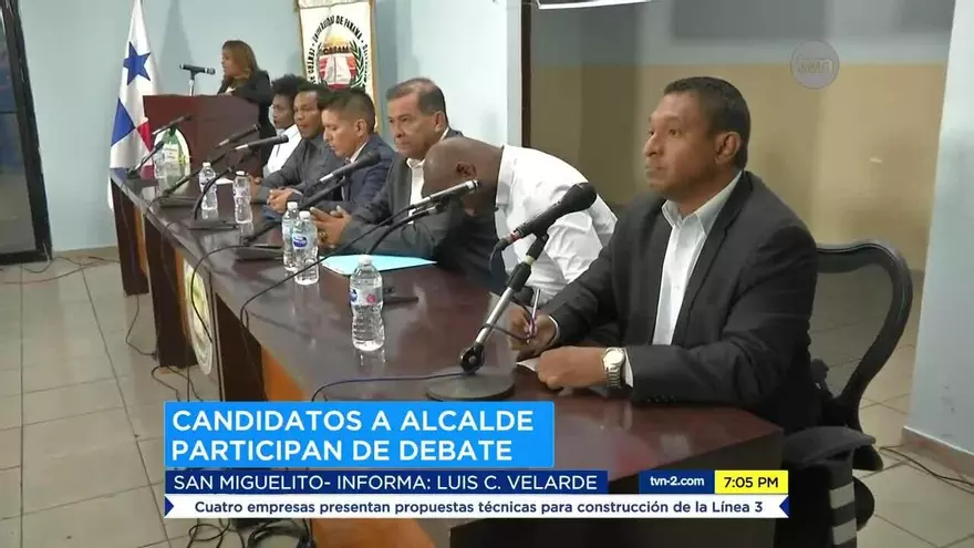 Universidad de Panamá organiza debate de candidatos en San Miguelito