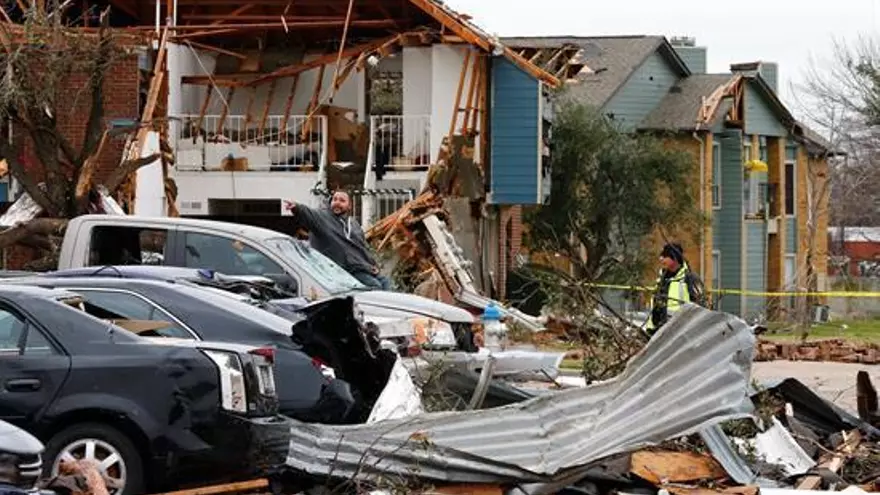 Destrozos en Georgia.