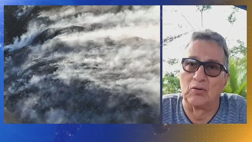 El humo tóxico que emana del vertedero de cerro Patacón