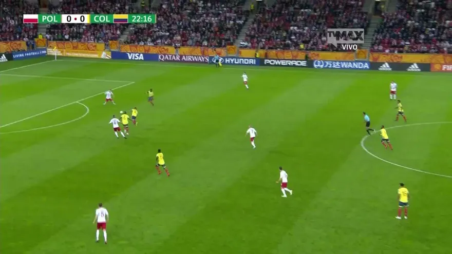 Gol de Iván Angulo  | Polonia 0 - 1 Colombia