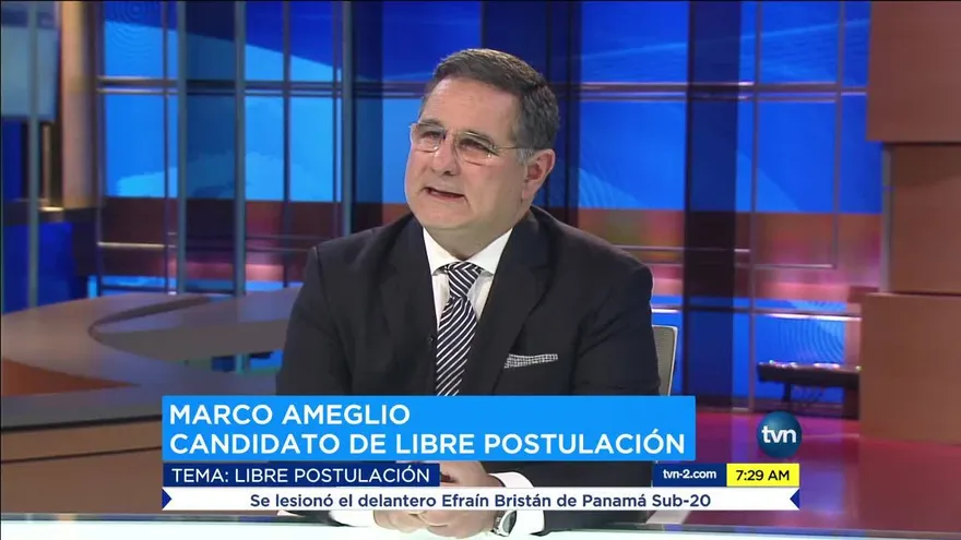 Ameglio explica origen de sus aspiraciones por la libre postulación