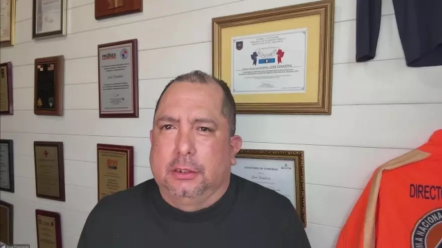 José Donderis, exdirector del Saistema Nacional de Protección Civil.