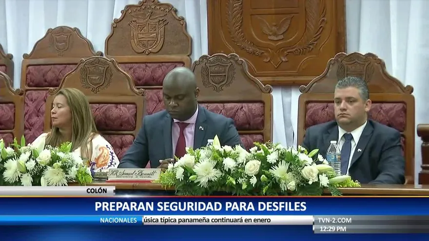 Preparan seguridad para desfile del 5 de noviembre en Colón