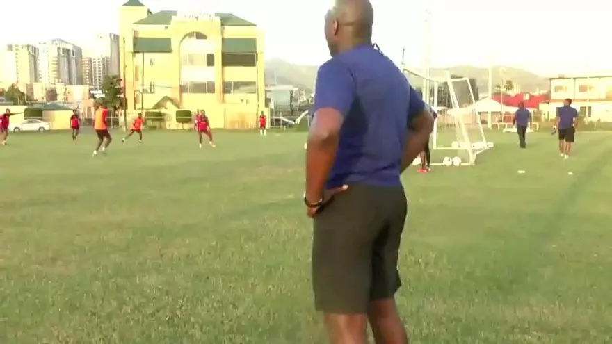 El más reciente entrenamiento de nuestros rivales, los Soca Warriors