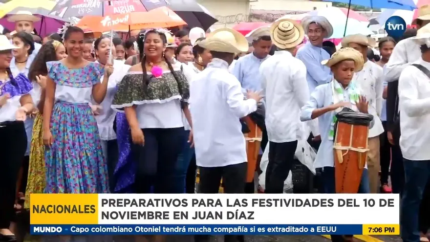 Santeñas en Juan Díaz se alistan para actividades