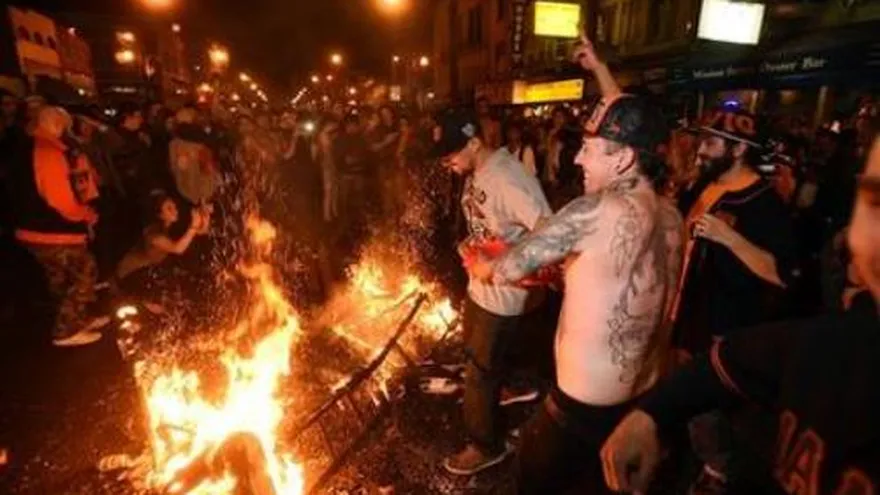 Euforia colectiva por conquista de los Gigantes