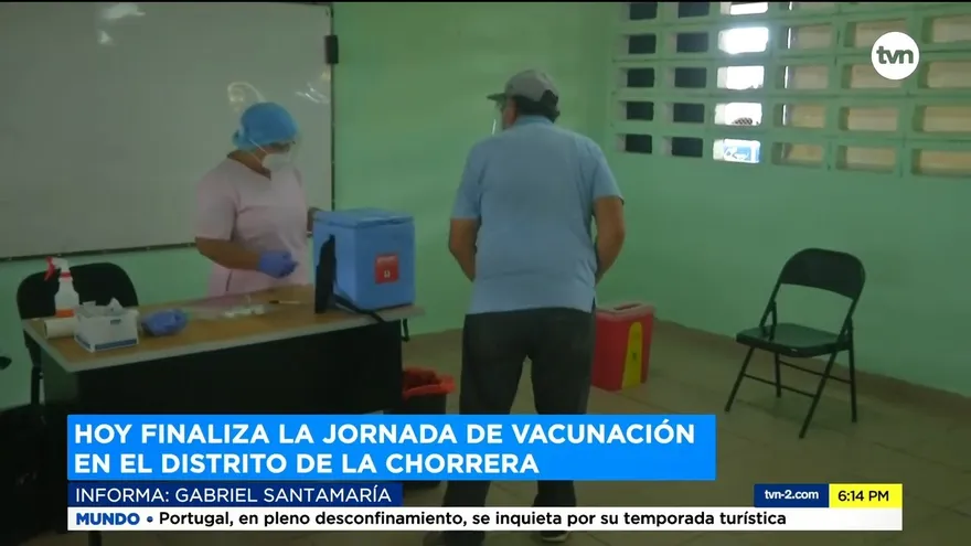 Termina vacunación anticovid en La Chorrera