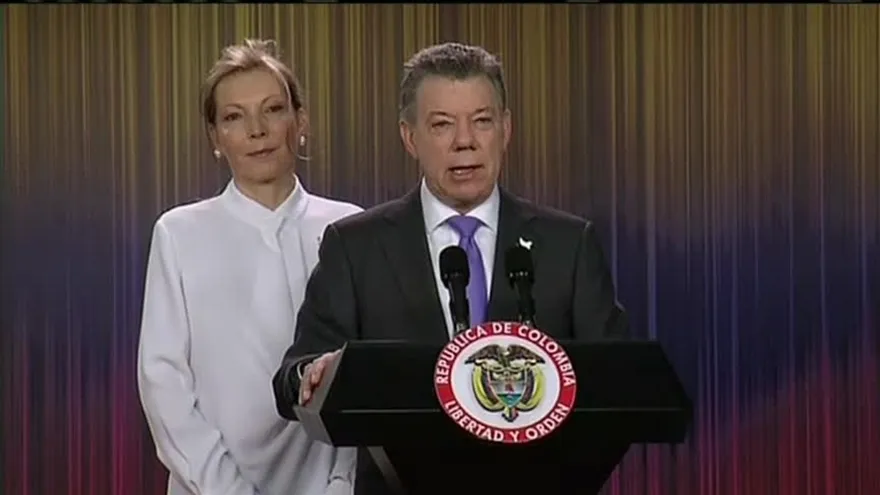Santos dedica a Colombia el Nobel de la paz