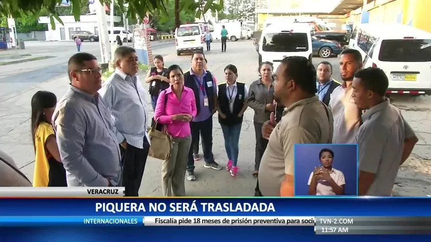 Piquera de Veracruz no será movida