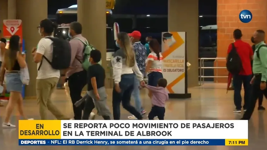 Inicia el movimiento de pasajeros en la terminal de Albrook