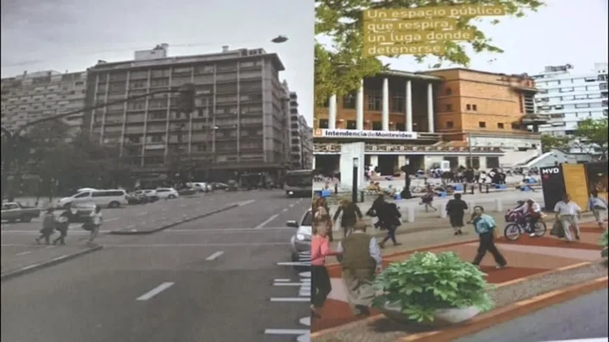 Intendencia de Montevideo busca recordar reordenar avenida principal de la capital uruguaya