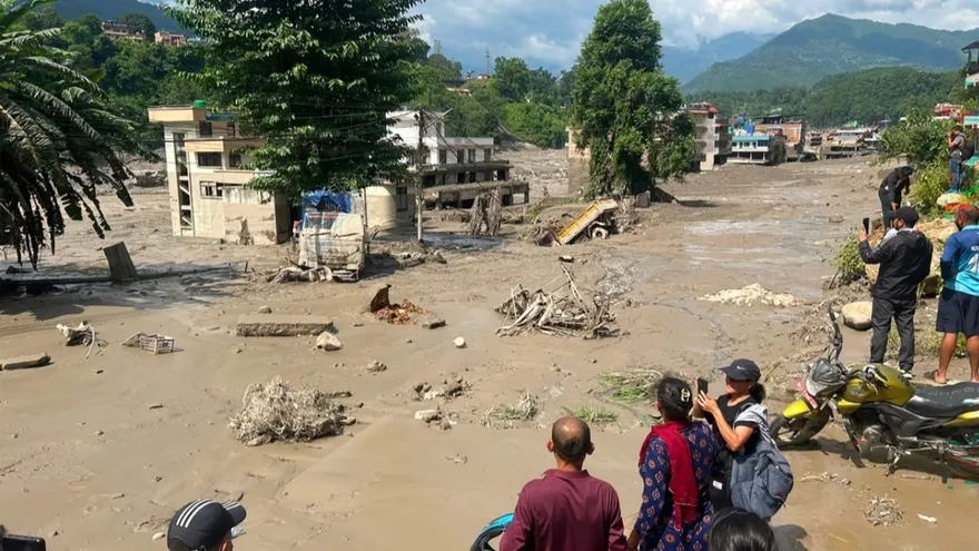 Deslave en Nepal