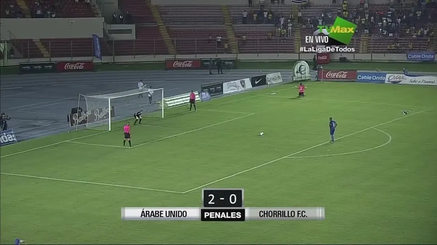 Gol de la Copa del Árabe Unido de Colón