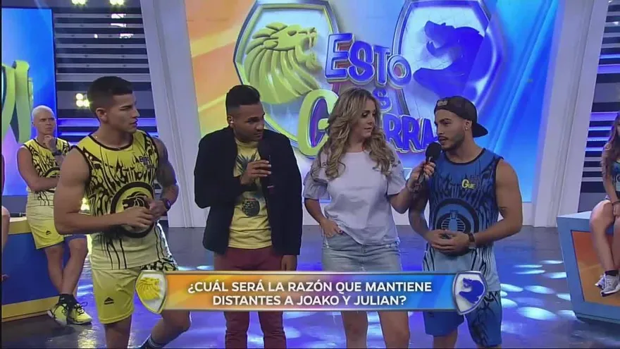 ¡Julián y Joako son enfrentados en vivo por su rivalidad y sus respectivos romances!