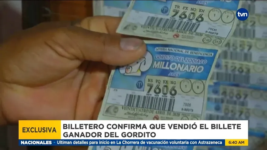 Testimonio del vendedor del Gordito del Zodiaco premiado