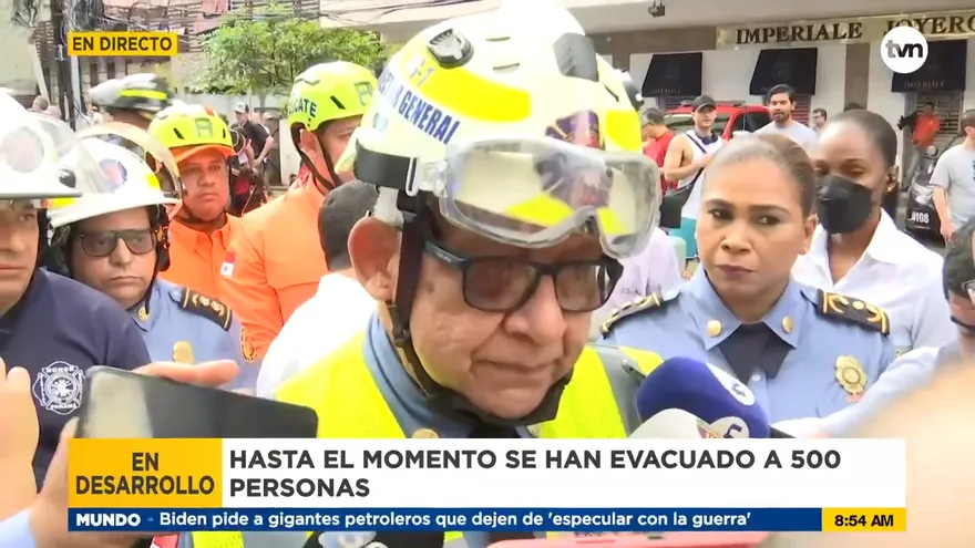 Informe preliminar: Explosión se registró en el piso 12 del edificio Urbana