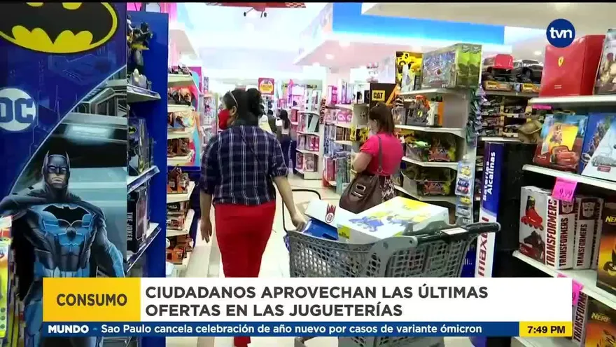Aumenta el movimiento comercial en las jugueterías