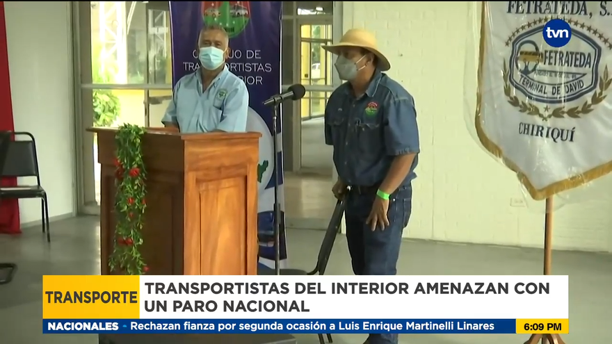 Transportistas del interior amenazan con paro