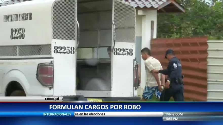 Formulan cargos a delincuentes por robo a minisúper en Chiriquí