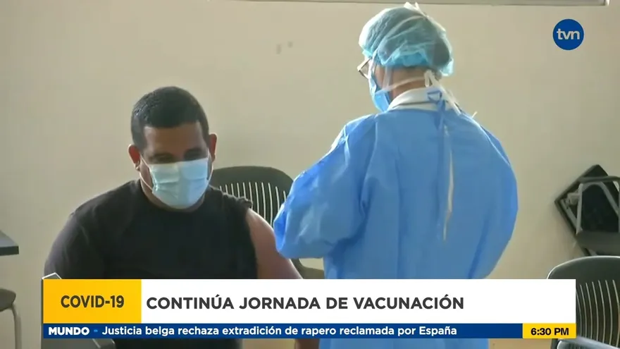 Gran asistencia a centros de vacunación en La Chorrera