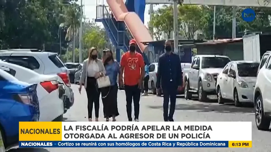 Fiscalía podría apelar la medida otorgada al agresor de un policía
