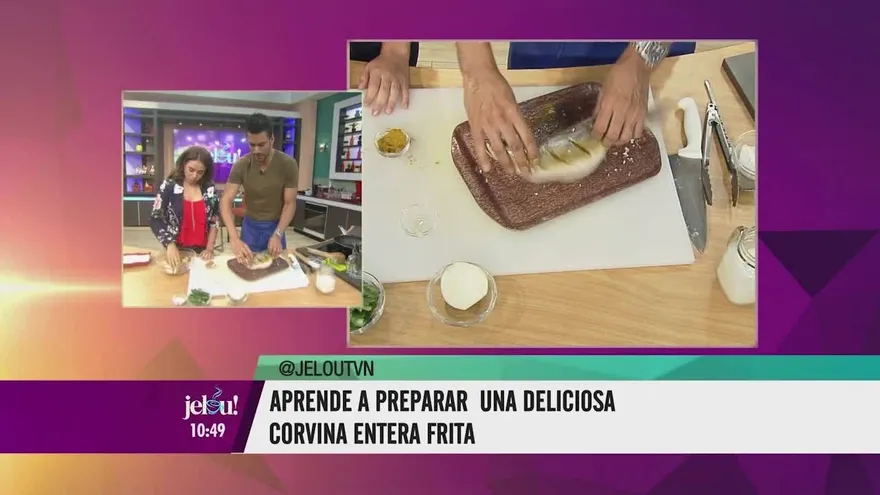 Aprende a preparar una deliciosa corvina frita entera