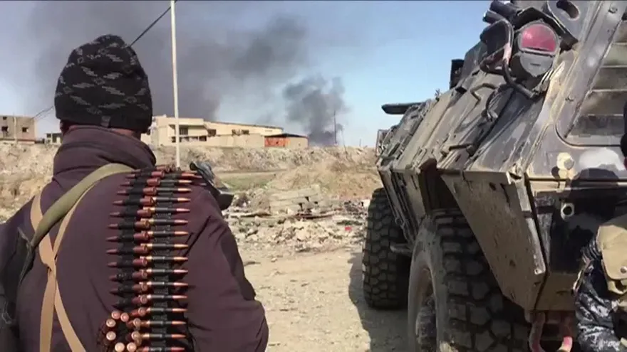 Fuerzas iraquíes avanzan en el oeste de Mosul