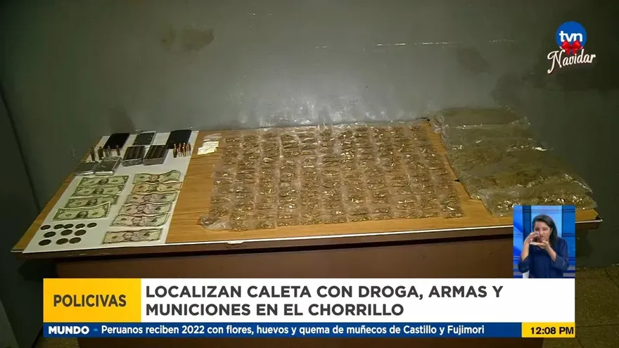 Incautan droga y armas con proveedores y municiones en El Chorrillo