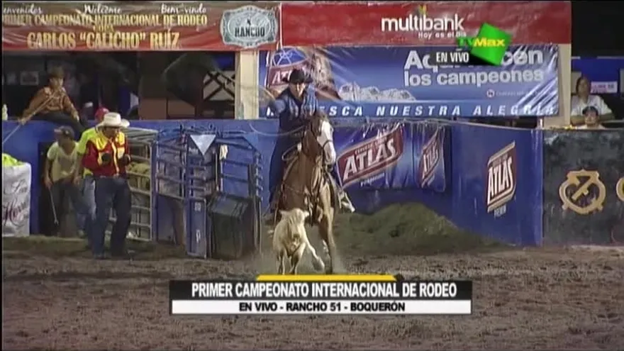 Primer campeonato internacional de rodeo