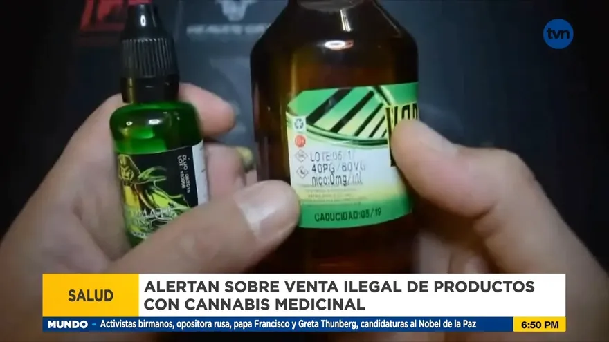 Alertan sobre la venta ilegal de productos de cannabis