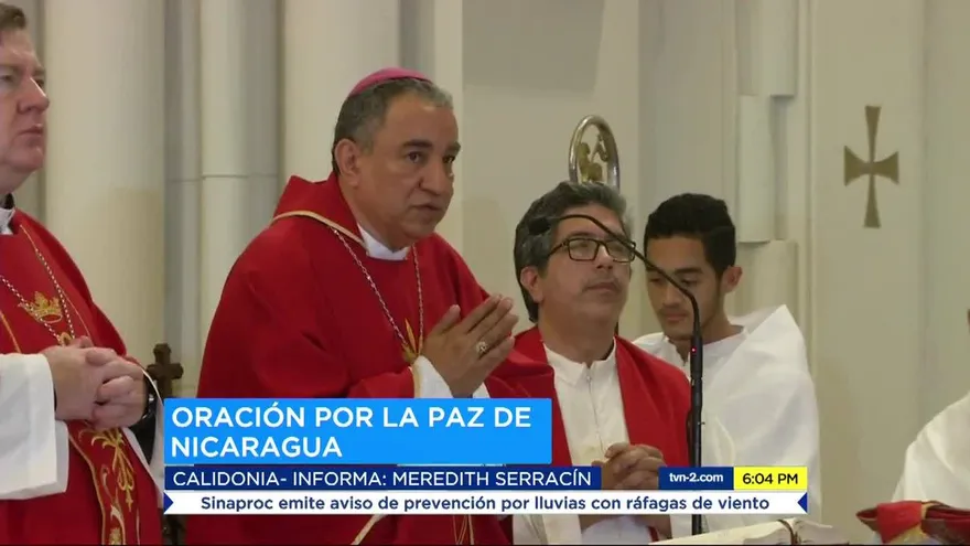 Realizan misa en Basílica Menor de Don Bosco por la paz de Nicaragua