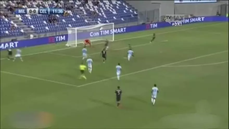 AC Milan ganó por penales al Celta de Vigo en amistoso