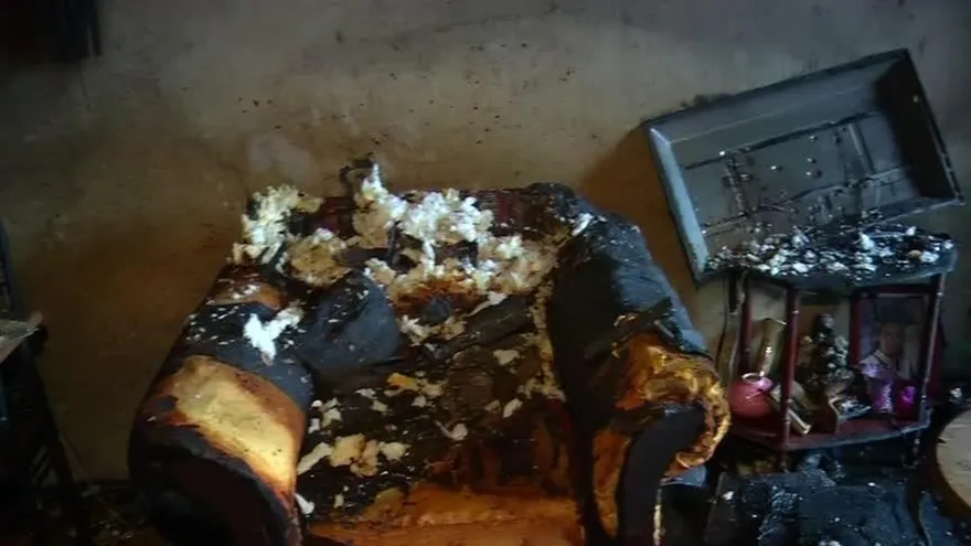 Fuego consume apartamento en Los Libertadores