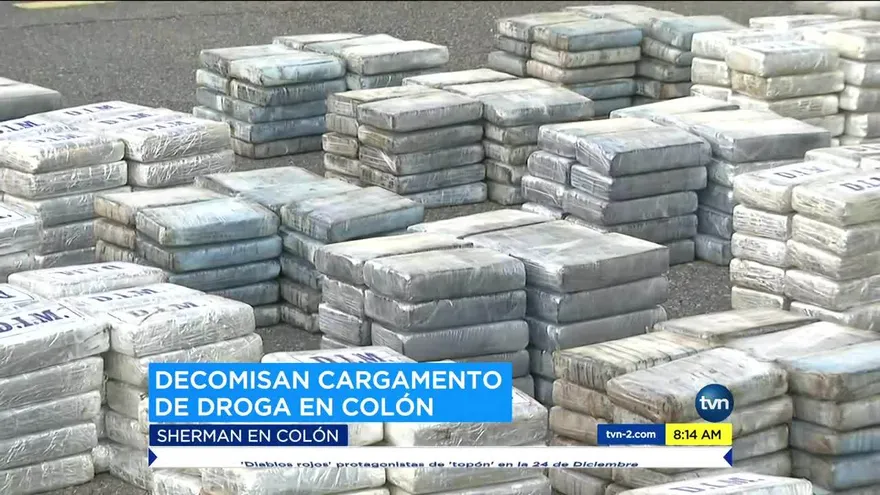 Autoridades en Colón decomisaron cargamento de droga