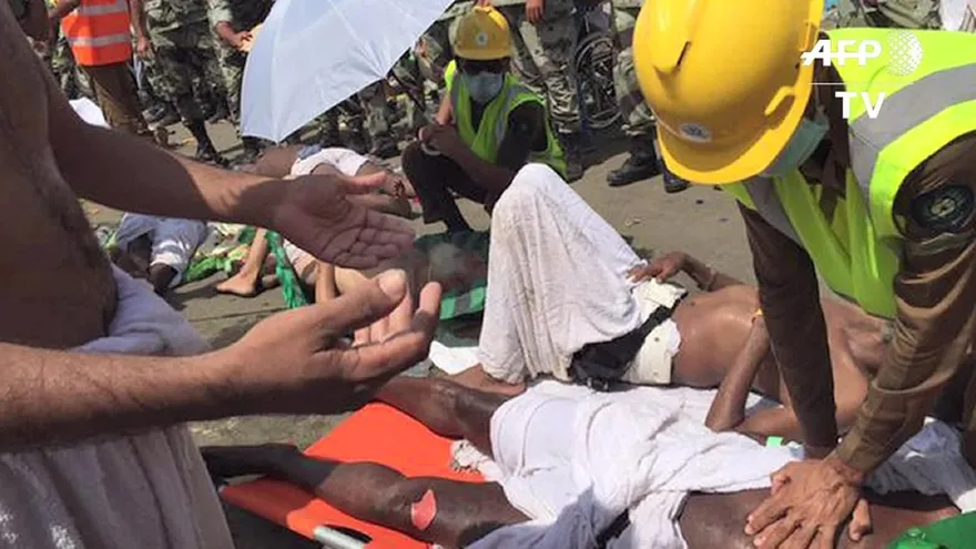 Centenares de muertos durante peregrinación musulmana