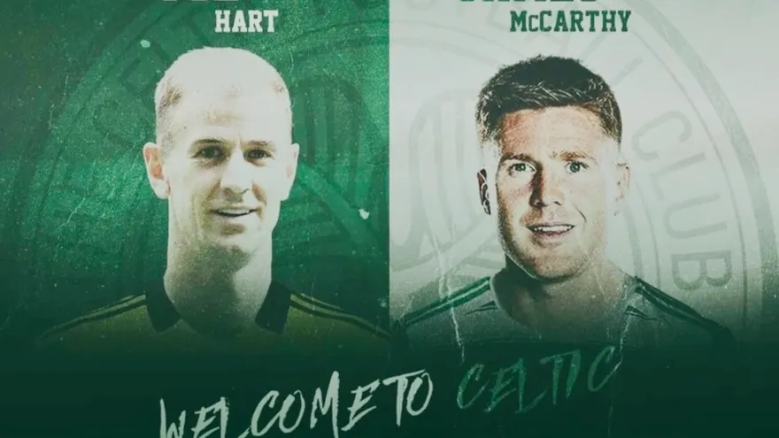 El arquero Joe Hart ilusionado con el Celtic.