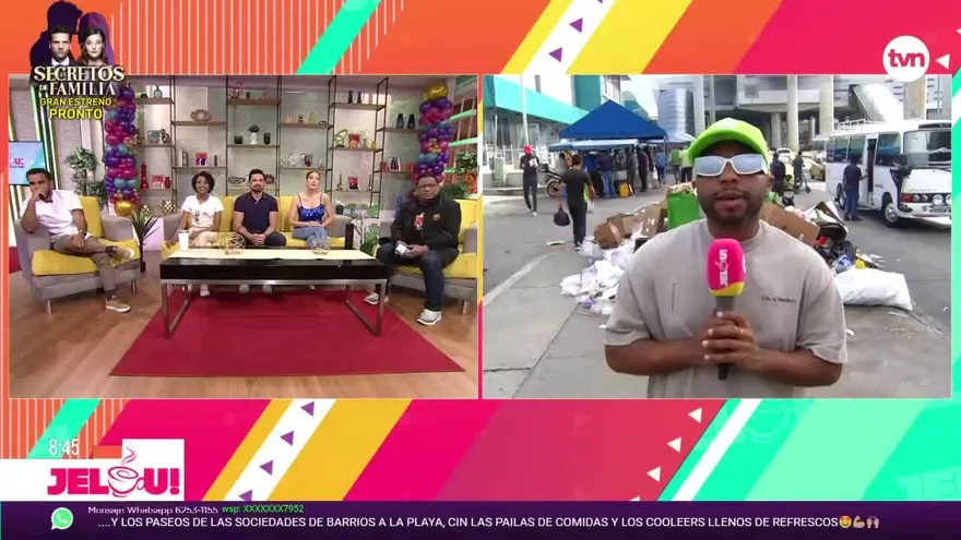 Foro: aceras de la Gran Estación llena de basura