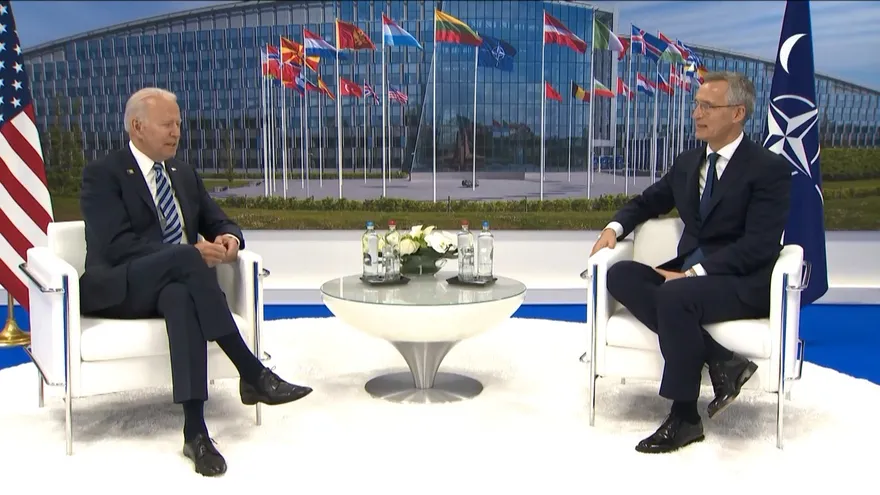 Biden llama a la OTAN a enfrentar "nuevos desafíos" lanzados por Rusia y China