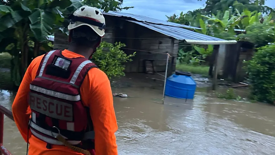 Inundaciones en Bocas del Toro.