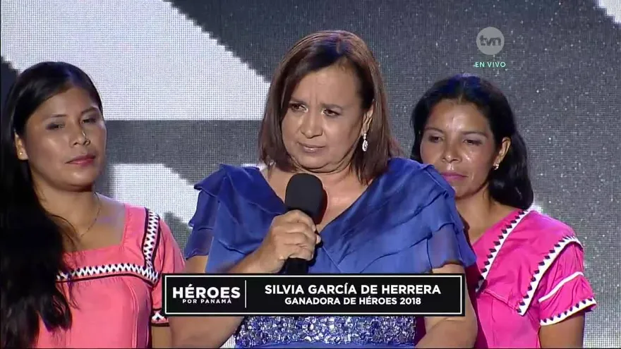 Silvia García, ganadora de Héroes por Panamá 2018