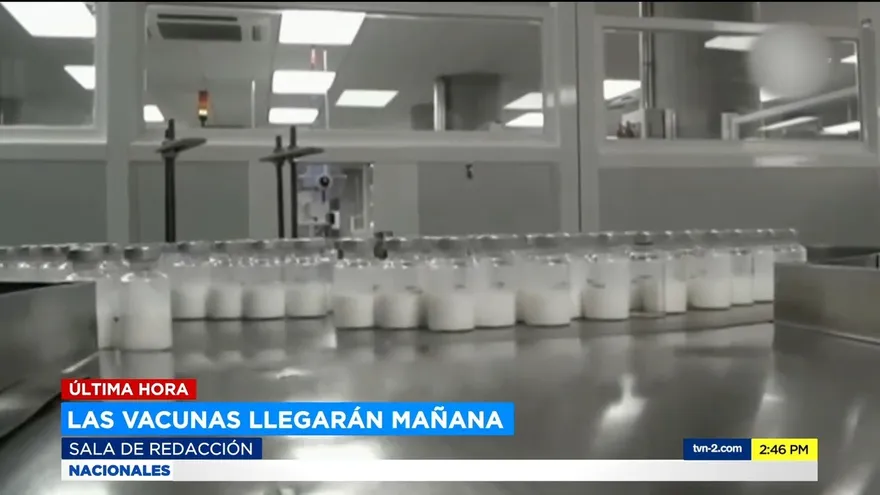 Primer lote de vacuna de Pfizer llegará a Panamá la madrugada del miércoles