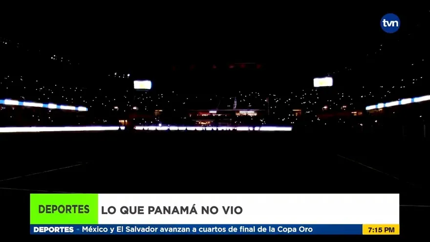 Lo que Panamá no vio del partido Panamá vs Honduras en la Copa Oro 2021