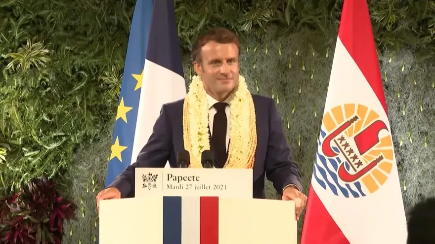 Francia reconoce que está en "deuda" con la Polinesia francesa por pruebas nucleares